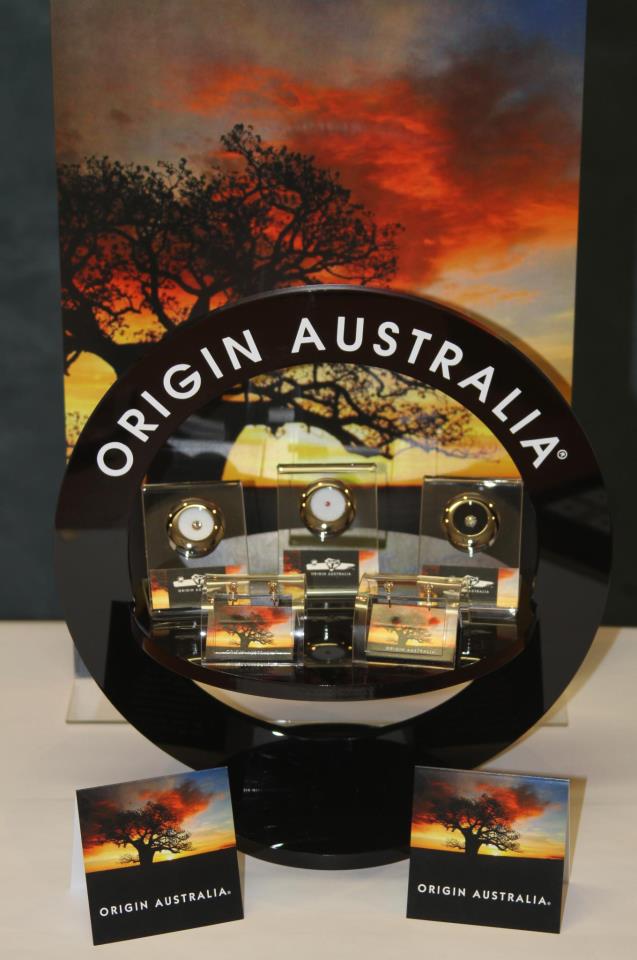 see the Origin Australia stand at Charles Edward Jewellers.